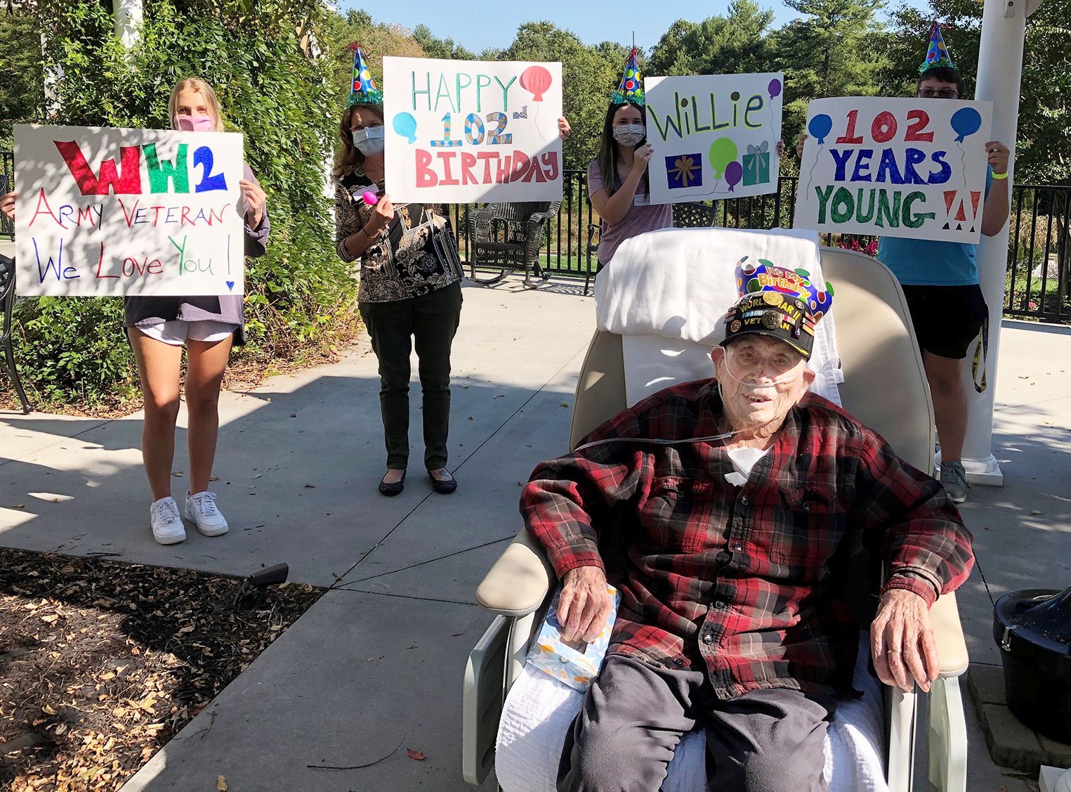 Hospice helps Houck celebrate 102